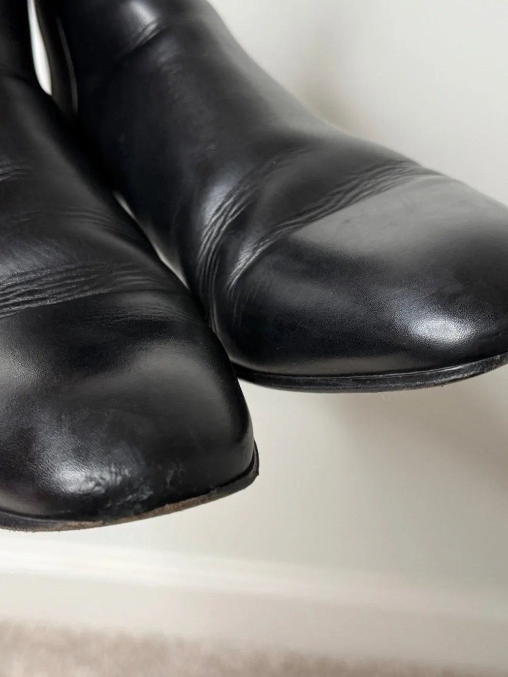 Christian Louboutin Paris Chelsea Roadie Black Leather Men’s Boots 43.5 10.5